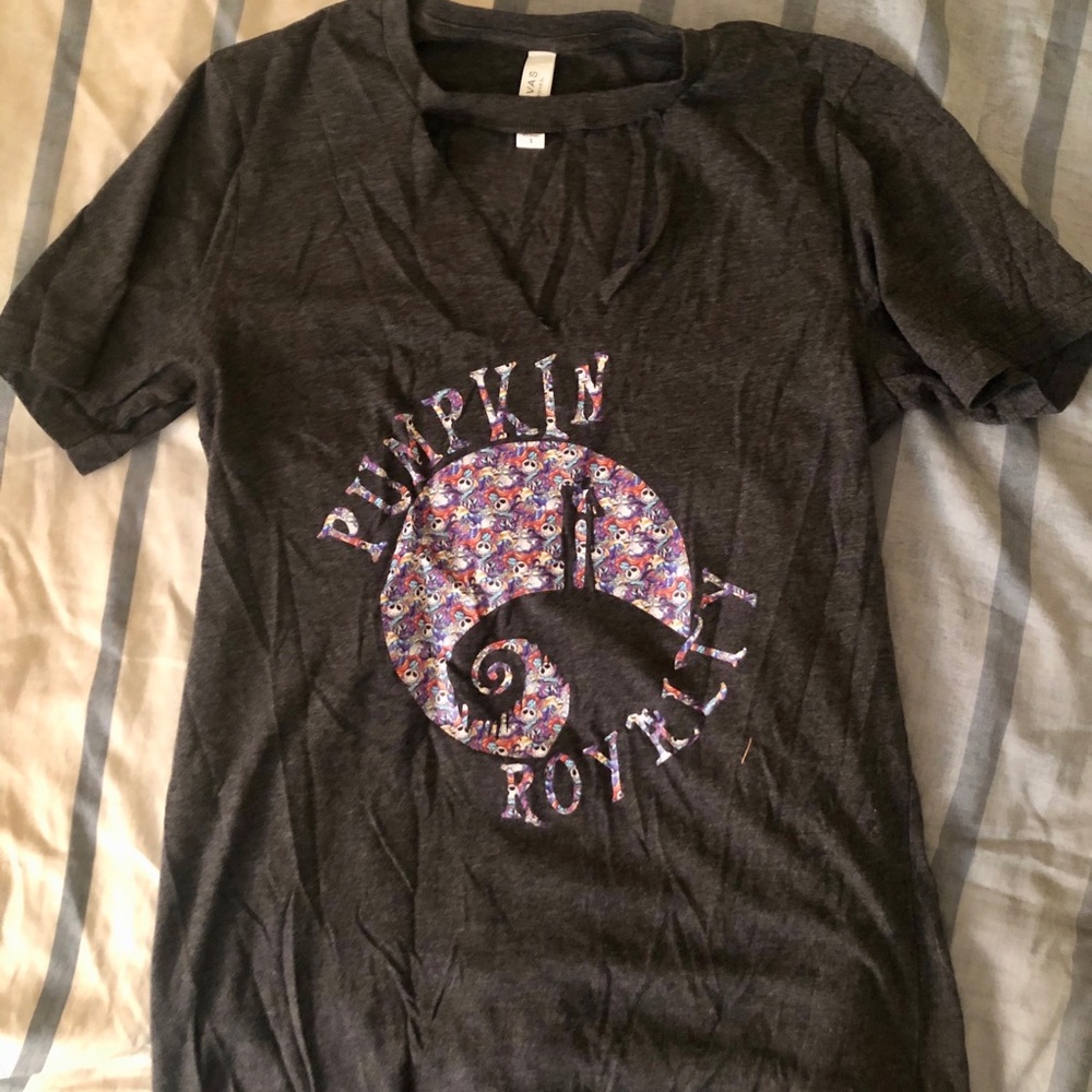 Nightmare before Christmas pumpkin royalty tee